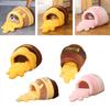 Honey Pot Pet Cat Bed Removable and Washable Cushion Cave Warm Kitten Bed Small Dog Cave Bed Kennel Soft Cartoon House Nest