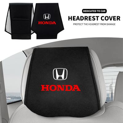 1pc Car Seat Back Headrest Pillow Dustproof Cover For Civic Accord Fit CRV Jazz Odyssey Insight Legend HRV Accessories