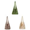Pearl Decoration Beach Tote Bag For Summer Vacation With Large Capacity And Woven Design For Casual Daily Use