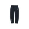 Li Ning X OG Slick Collaboration Letter Pattern Printed Cuffed Knit Sports Pants Men Pants Black AKLT689-3