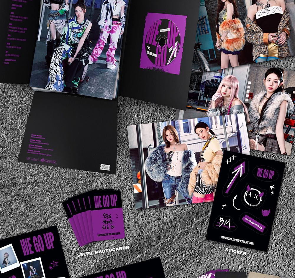 (Δοκός / Καρτ ποστάλ έκδ.) BABYMONSTER [WE GO UP] 2ο Μίνι Άλμπουμ