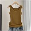 Anti-Armpit-Fat Cami Tank Top Ribbed Slim Fit Inner Wear For Suits Versatile Everyday Stretchy Slim Base Layer Soft Fabric Inner And Outer Wear Top
