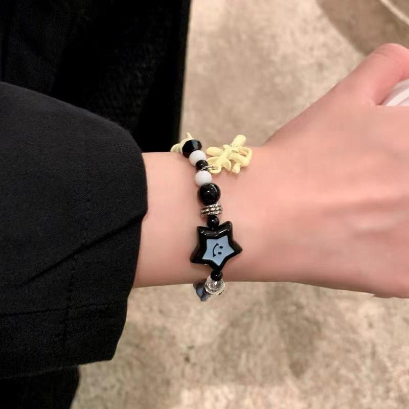 Star Lucky Unisex Bracelet Geometric Design Highend Alloy Jewelry Handcrafted