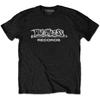 Men's N.W.A. Ruthless Records Logo Slim Fit T-shirt Medium Black