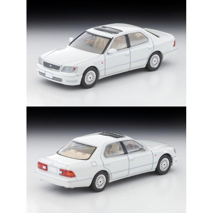 TOMYTEC Tomica Limited Vintage Neo 1/64 LV-N356c Toyota Celsior C-specification 10th Anniversary Edition White