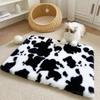 Rabbit Plush Dustproof Bedside Table Mat & Chair Cushion