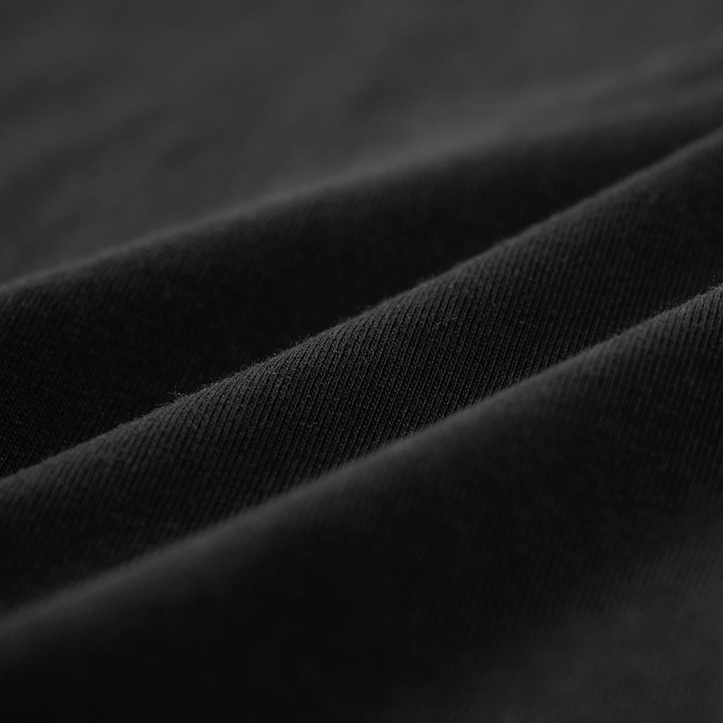 Adidas Back Letter Print Design Casual Round Neck Short Sleeve T-Shirt Men Tops Black JL5906