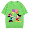 Clothing Summer 2025 Mickey Minnie Mouse Short Sleeve T-shirts Girls Funny Fashion Streetwear Shirt Unisex