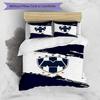 C.F.Monterrey Football Crest Art Printed Pattern Duvet Cover Set – includes 1 duvet cover and 2 matching pillowcases Bedroom decor Christmas gifts