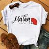 Princess Cute Graphic Printed Tshirt New Cartoon FeUnisex Top T Shirt Short Sleeved ONeck FeUnisex Clothes Breathable