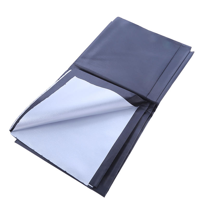 Blackout Curtain Self-adhesive Cooling Window Shades With Silver Coate For Living Room Bedroom Home Window Film Cloth