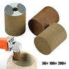 1Pc Cylindrical Diamond Grinding Wheel M10Thread Polishing Head Abrasive Sanding Wheel 50/100/200Grit For 100 Type Angle Grinder