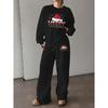 Women's Winter Casual Fashion Crew Neck 2-Piece Set, Stylish, Good-Looking & Durable