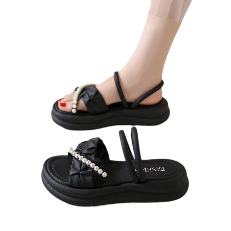 Cool slippers for women's new summer wear with skirt fashion fairy style exquisite and thin sandals