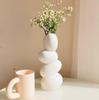 Irregularly Shaped Ceramic Cobblestone Vase for Floral Arrangements