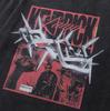 European And American High Street Hiphop Washed Old Short-Sleeved T-Shirt Men And Women Hip Hop Vintage Retro Half-Sleeved Tee