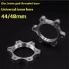 2 Bucăți 44/48Mm Butuc Bicicletă Disc Rotor Frână Disc Butuc Filetat Freewheel Flanșă 6 Șuruburi