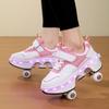 Adult/Kids Roller Roller Shoes Luminous Skating Shoes Kids Glowing Sneakers Luminous Sneakers