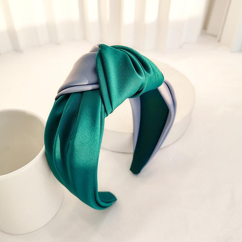 Satin Big Knot Hairbands Headbands Ornament Accessories For Women Hair Accessories