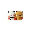 Panda Office Wealth Charm: Cute Car Ornament, Trendy Toy Figure, Christmas Gift for Girls