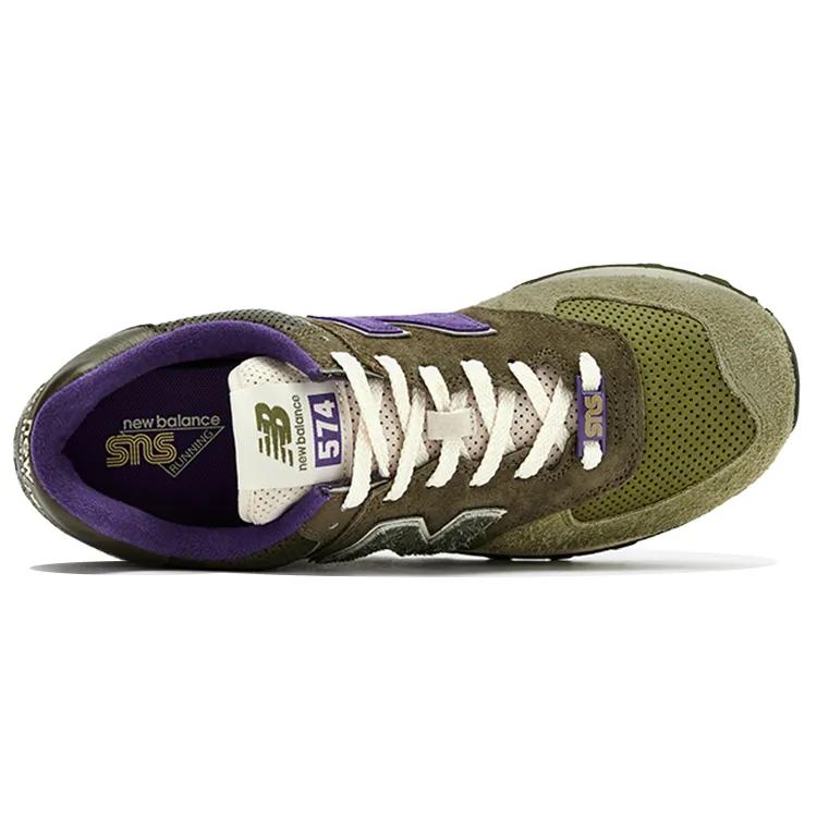 New Balance 574 'Nature' (Unisex) Green / Purple Running Shoes ML574NS2