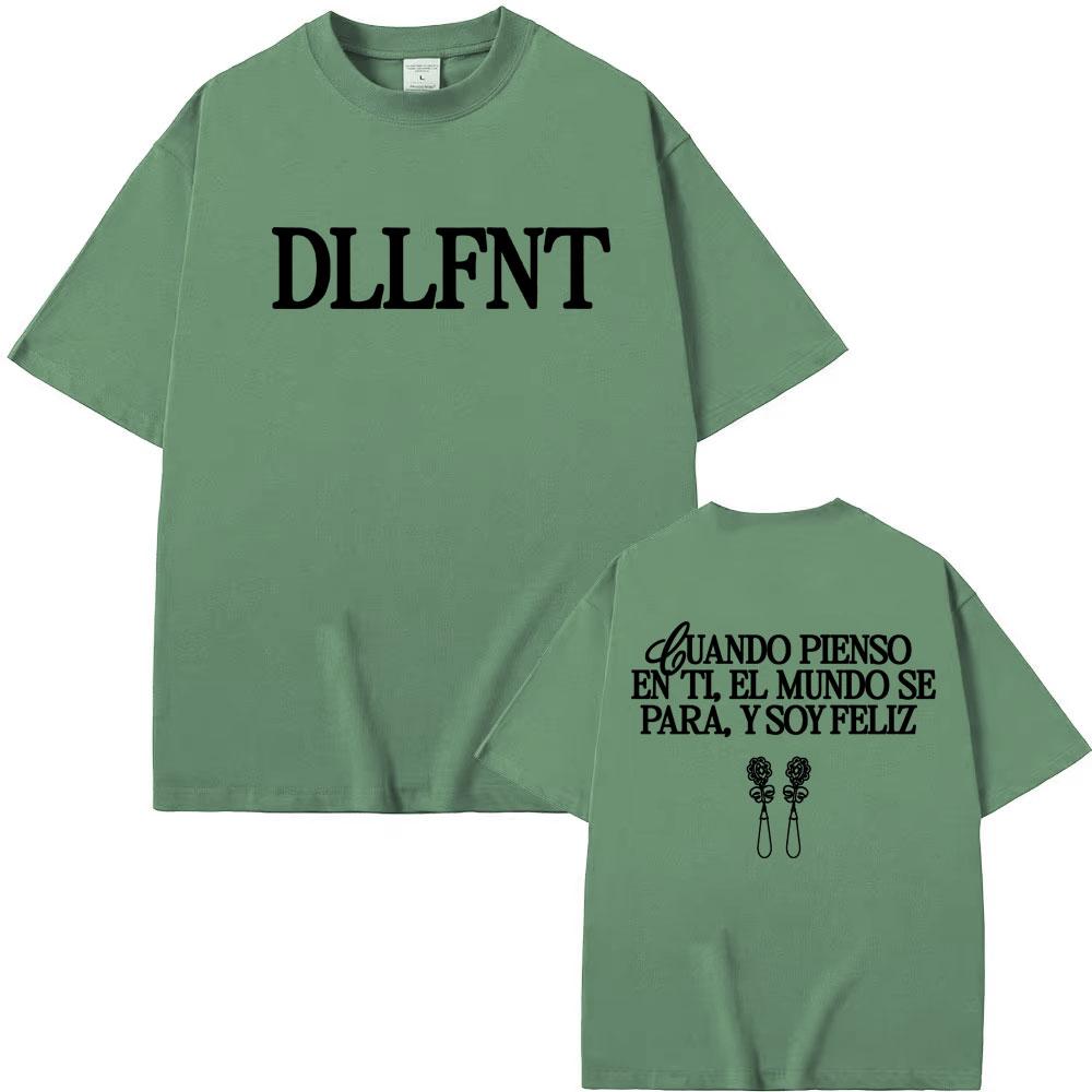 

Rapper Dellafuente FIN DE FIESTAS Album T-shirt Men Women Clothing Fashion Vintage Oversized T Shirts Short Sleeve O-Neck TShirt 4XL
