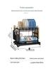 Multifunctional Kitchen Dish and Utensil Drying Rack