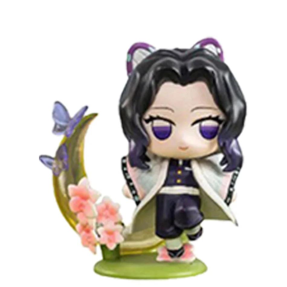 #Demon Slayer Tanjiro Kamado Nezuko Anime Cartoon Figure Blind Box Creative  Statue Model Ornament Surprise Gift Box