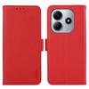 For Xiaomi Redmi Note 14 4G (163.25x76.55x8.16mm) Case Litchi Texture Leather RFID Blocking Phone Cover
