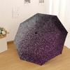 1pc Glitter Circle Pattern Umbrella Design Automatic Opening and Closing Umbrella, High-quality Travel Umbrella, Lightweight and Portable, -24