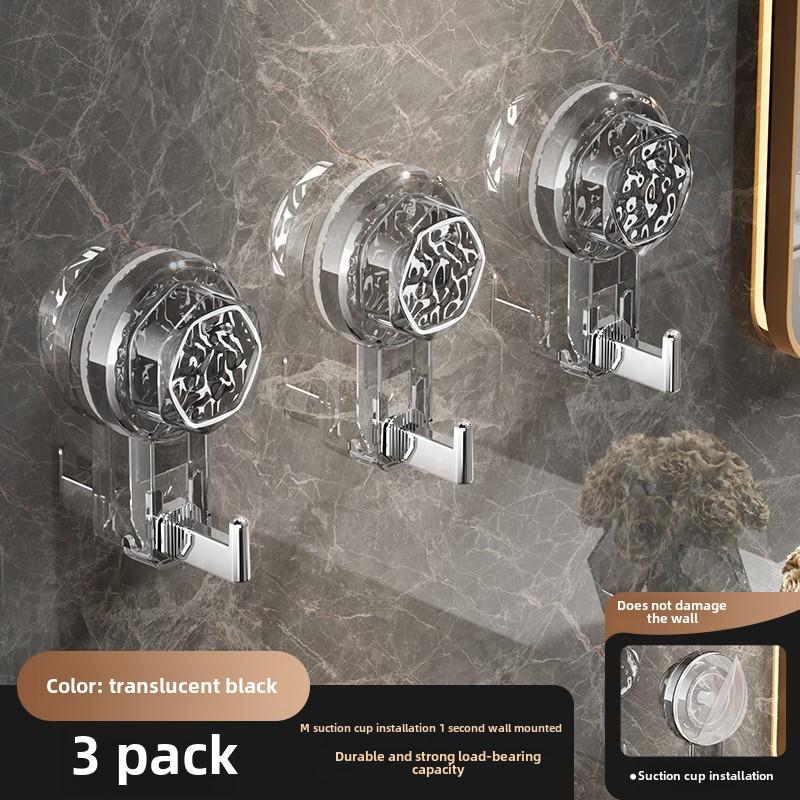 Suction Cup Hooks Household without drilling Multifunctional Wall Hanging Keys Clothes Hooks Bathroom Kitchen self-adhesive hook