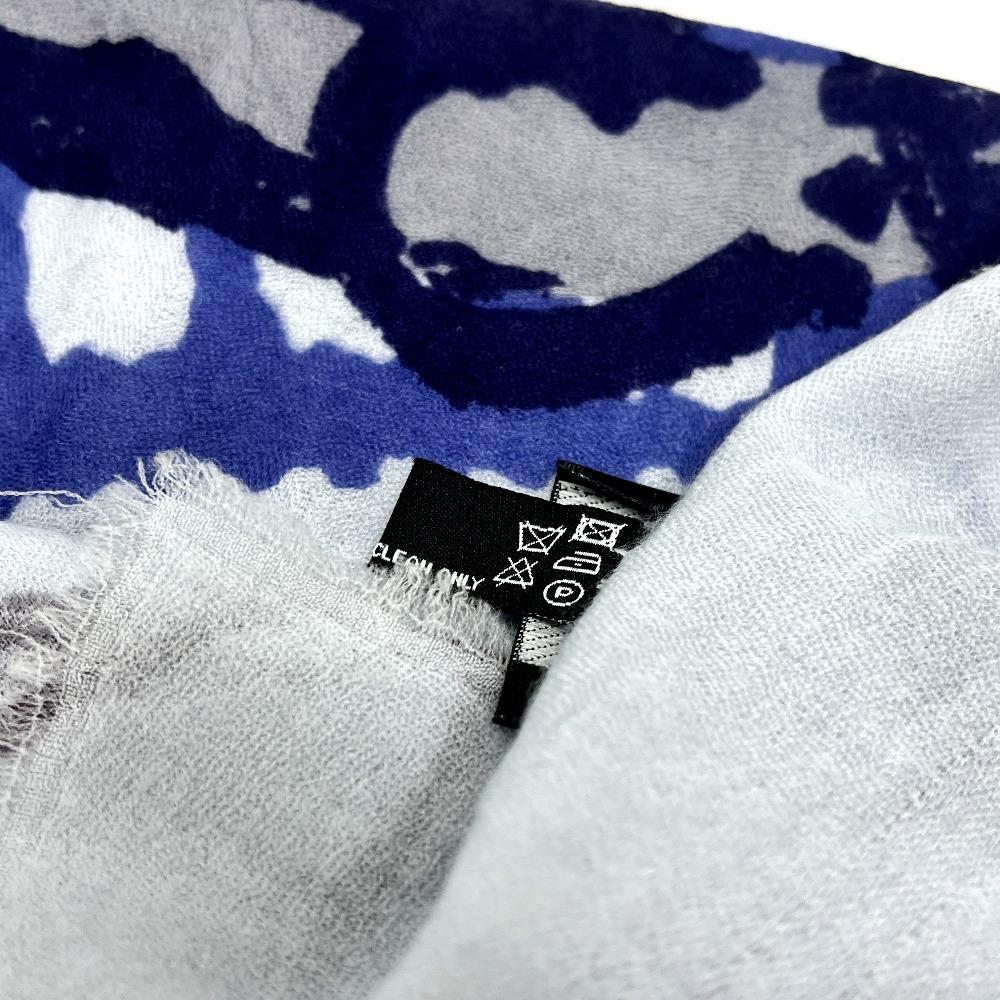Chanel Perfumy nr 5 Odzież Duża Stola/Szal Szal kaszmirowy niebieski