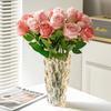 Rose Artificial Flower Bouquet For Table Decoration, Biomimetic Flowers For Living Room Decoration, Floral Art For Interior Design
