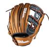 AW General Use Dual Hat 87 Tan Throw White/Hair Infielder's Navy/Slightly Left-Handed