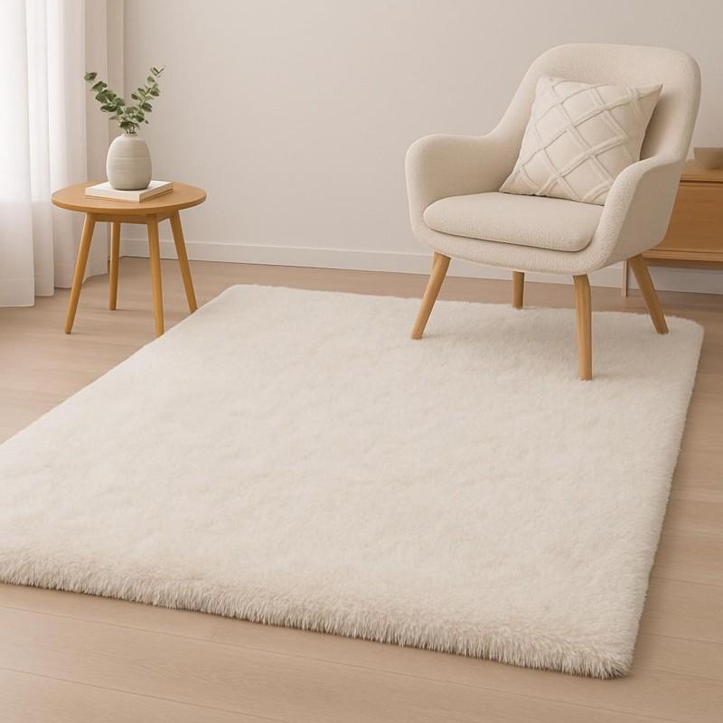 Super Soft Shaggy Area Rug, Non Slip Plush Washable Carpet for Living Room Bedroom Indoor Home Decor Bedside Floor Mat