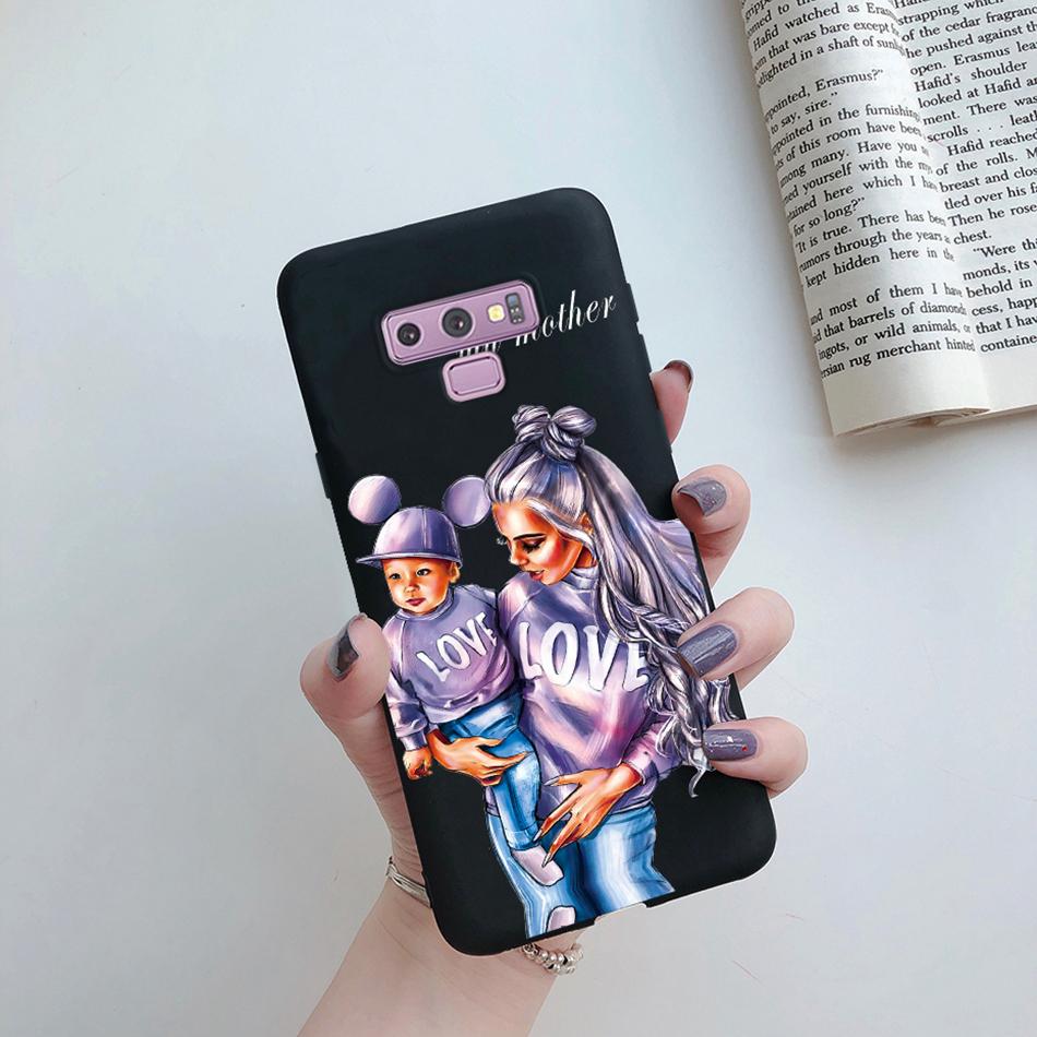 For Samsung Galaxy Note 9 Case Cover Cute Cat Cartoon silicon Back Cover TPU Funda For Samsung Galaxy Note 9 Note9 Phone Case