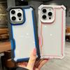 Heavy Duty Dual Layer Transparent  Shockproof Durable Phone Case for iPhone 16 Pro Max 15 Plus 14 13 12 11 Protect Cover