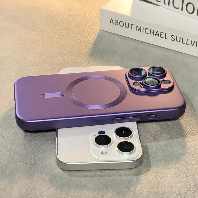 Luxusní magnetické pouzdro MagSafe s bezdrátovým nabíjením pro iPhone 16, 15, 11, 13, 12, 16 Pro Max XR, černé, nárazuvzdorné, silikonové