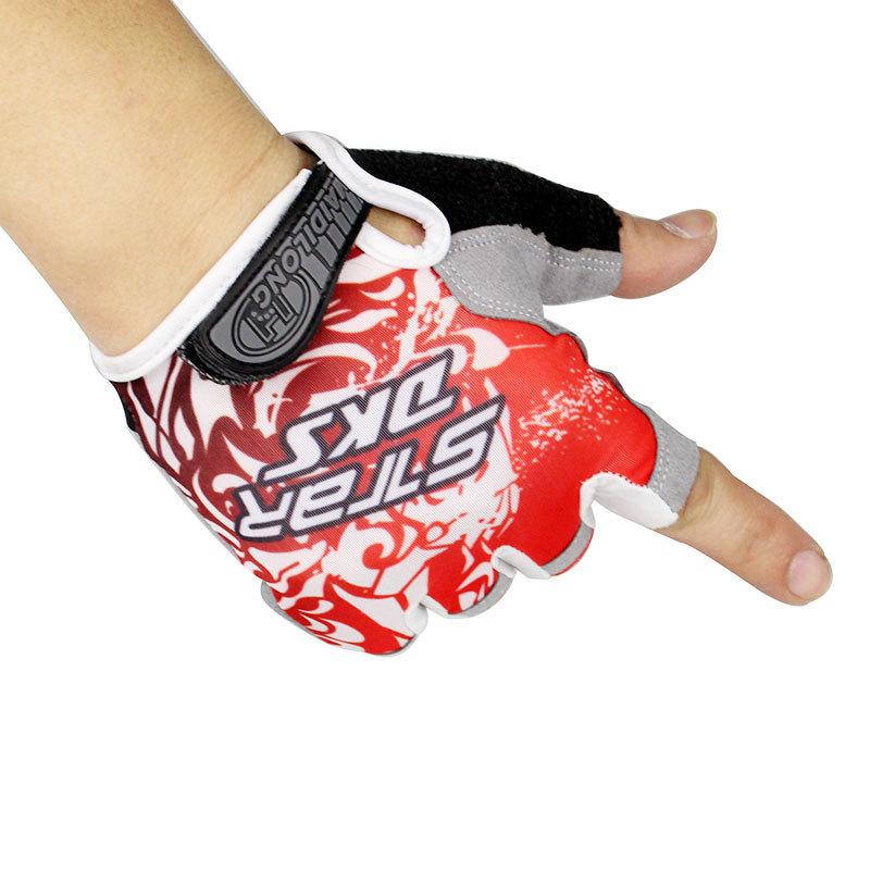Fitness Gloves Half-finger Thin Breathable Shock-absorbing Wear-resistant Non-slip Outdoor Sports Gloves Men's and Women's Cycling Bicycle Gloves