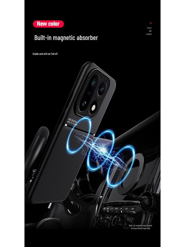 OnePlus 15 Magnetic Moiré Anti-fingerprint Protective Case