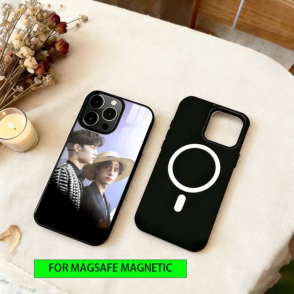 

The Untamed Wang Yibo XiaoZhan Phone Case For iPhone17,16,15,14,13,12,11 Plus,Pro Magnetic For Magsafe Wireless Charging iPhone15Plus