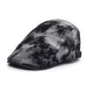 Washed Denim Beret Retro Forward Hat Ink Fashion Denim Cap Men's and Women's Hats