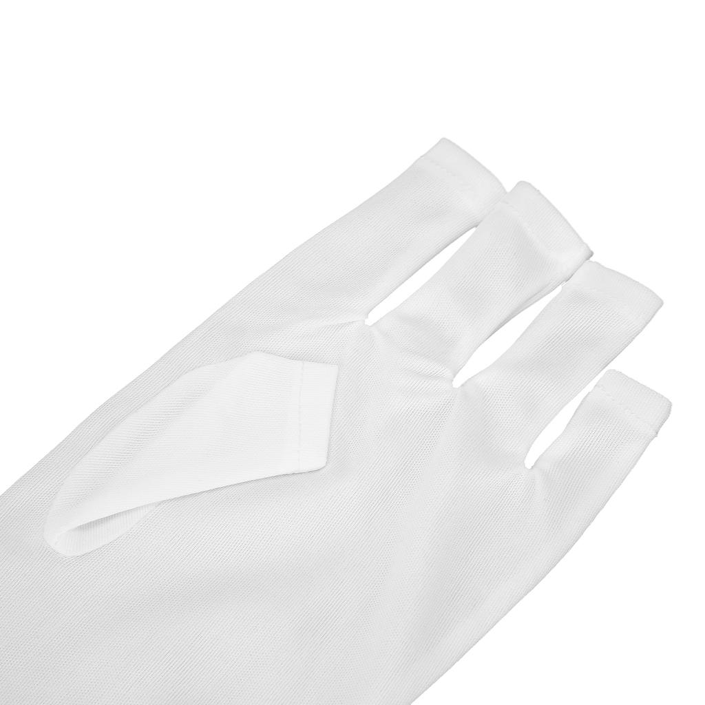 1 Pair AntiUV Glove LED Nail Art Curing Lamp UV   Glove Nail Art Skin Care Glove(Black )