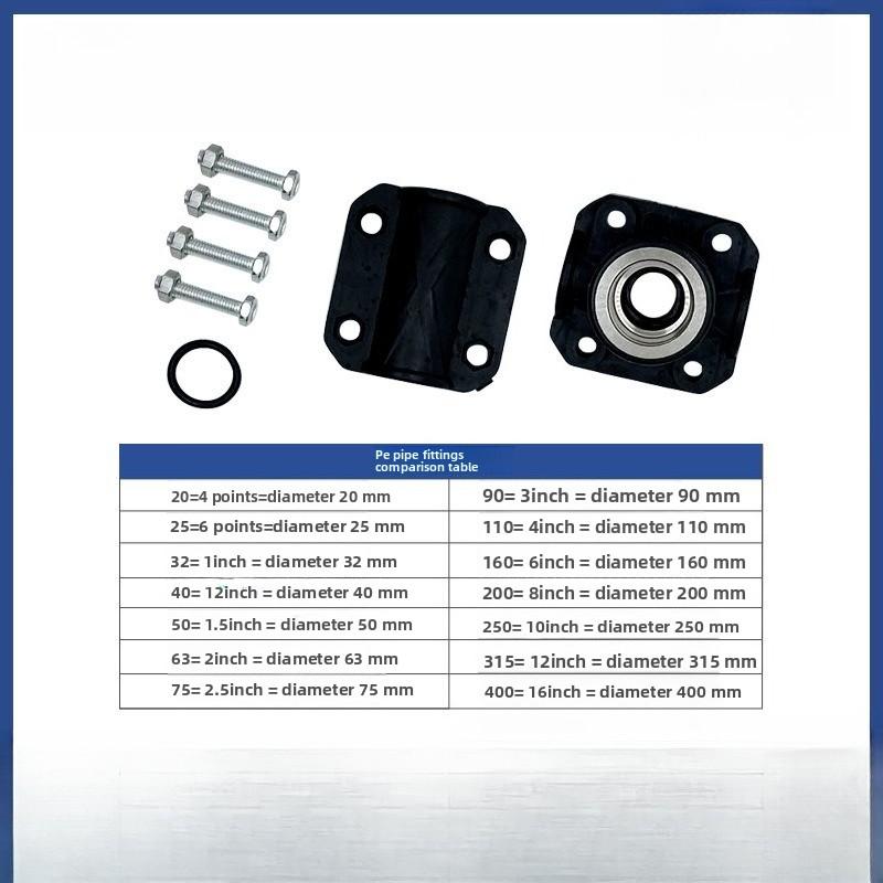 PE Water Pipe Connector Agricultural Fertilization Irrigation Tube Repair Tee Connectors Add Female Thread Interface Joint