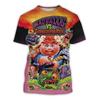 Camisetas Gráficas de Cubo de Basura de Dibujos Animados para Niños Estampado 3D Camisetas de Anime para Niños Moda Hombres Mujeres Manga Corta Cuello Redondo Camiseta Harajuku Y2k Top