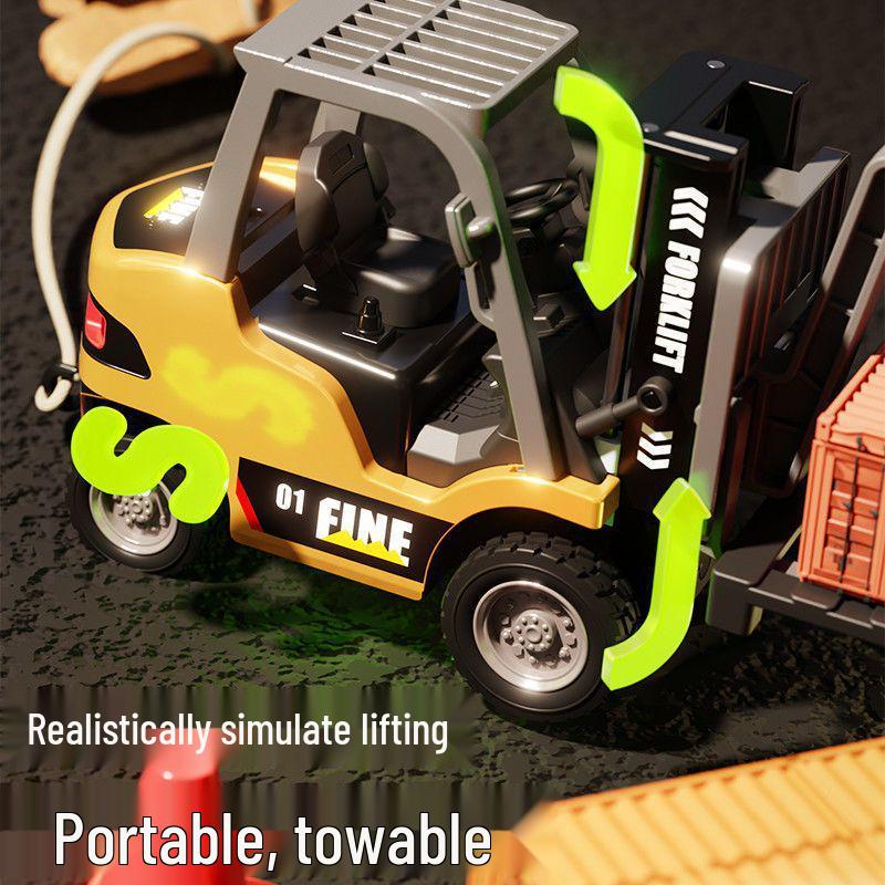 1:64 Bluetooth RC Alloy Forklift Model