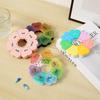 7 Day Round Eco-friendly Pill Box Portable Travel Vitamin Medicine Container Organizer for Gift Giving