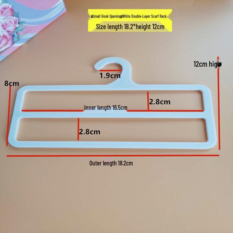 Multipurpose Scarf, Towel & Tie Hanger Rack