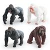 Handmad Simulated Solid Animal Model PVC Chimpanzee Action Figure  Desktop Decorative