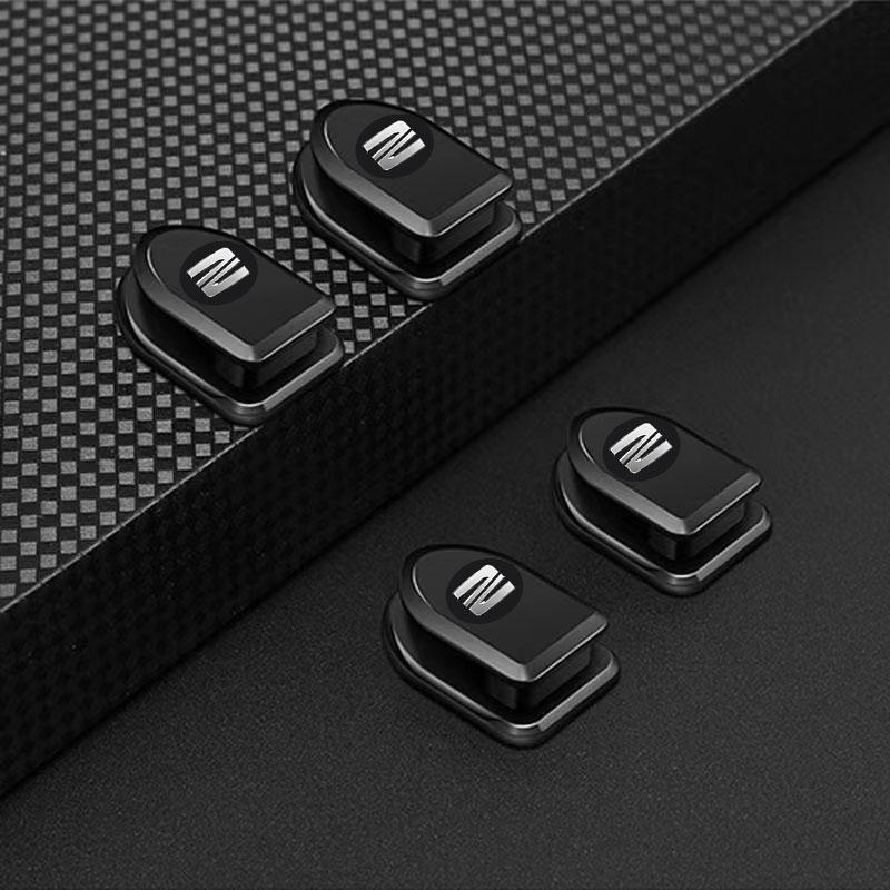 1/2/4KS Mini Háčky do Auta USB Kabel Sluchátka Klíče Úložné Háčky Autopříslušenství pro Seat Leon FR Altea Ibiza Toledo Cordoba Arona Ateca Alhambra MK3